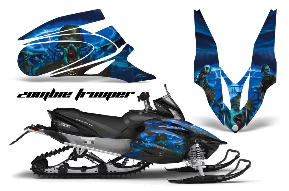 Yamaha Apex 06-11 Wrap Graphics Kit Decal ZT B